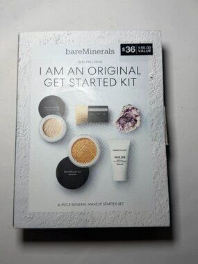BareMinerals I Am An Original Get Started Kit 4-Piece Medium Beige 12 SPF NIB